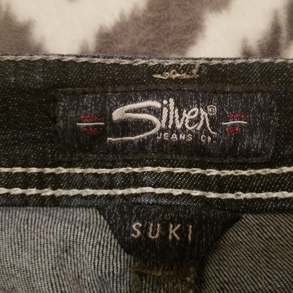 Suki High Slim Boot SILVER JEANS 36X33 - Picture 3 of 4